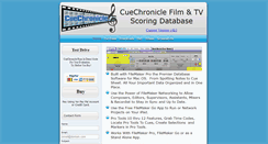 Desktop Screenshot of cuechronicle.com